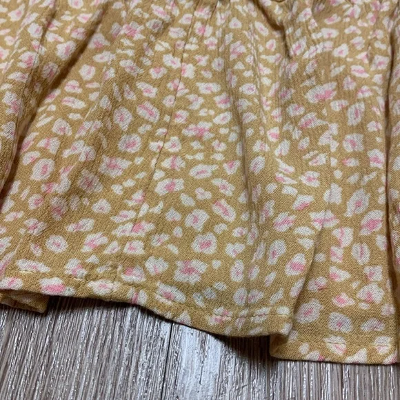 Billabong floral yellow dress large - Picture 3 of 7